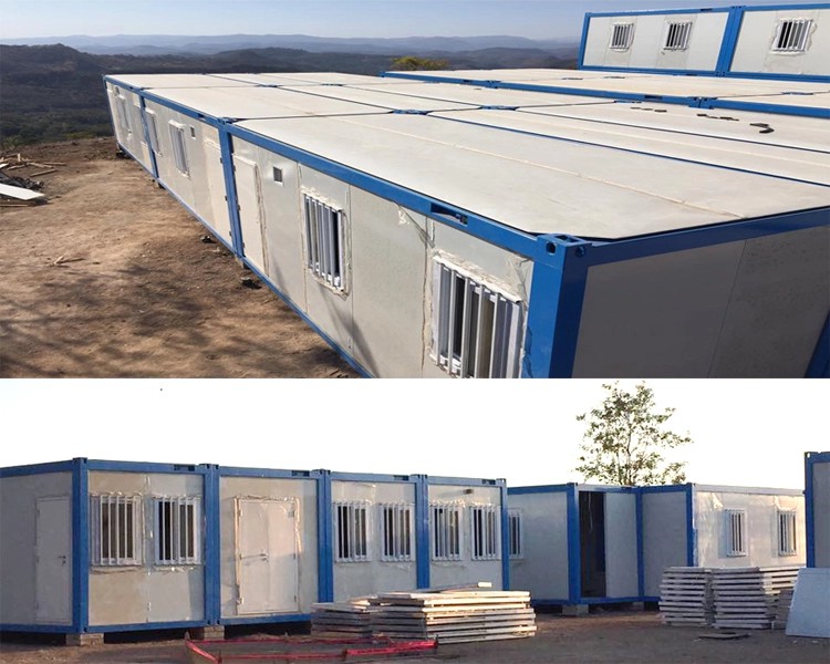 Çin'de yapılan prefabrik konteyner panel evler