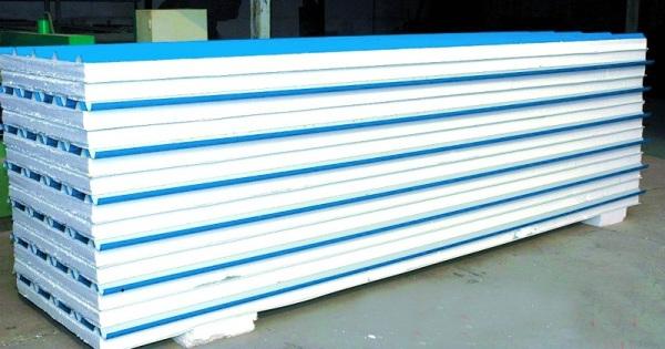 Günstige Fabrikpreis Haus Baustoffe Vorsorgekühler Outdoor Wall Panels Sandwichplatte