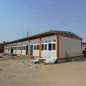 Сборная стальная конструкция HEYA, контейнерное здание, модульное строительство школьного дома