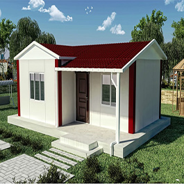 HY-P01 Çin Fabrika Doğrudan Tedarik Sökme ev tasarımı 40 m2, 1 yatak odası, 1 tuvalet yaşam için düşük maliyetli ev