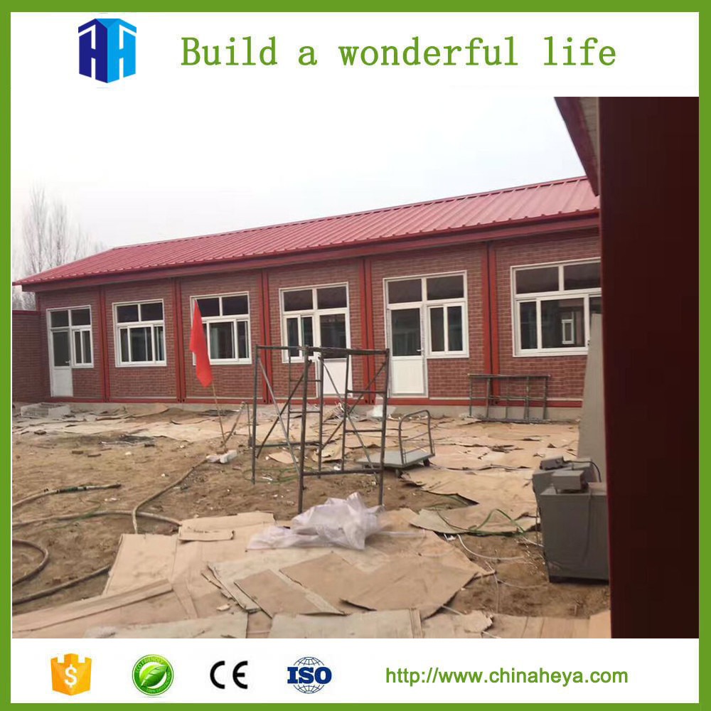 Long Life Span Prefab School Building Container House Steel Frame House Design
