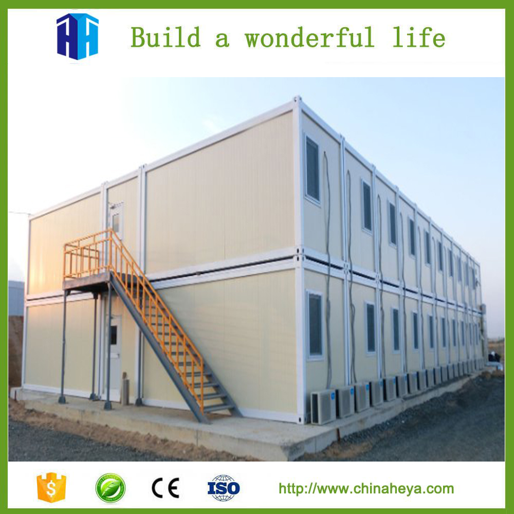 Steel frame container modular homes prefab camp house prefab dormitory school