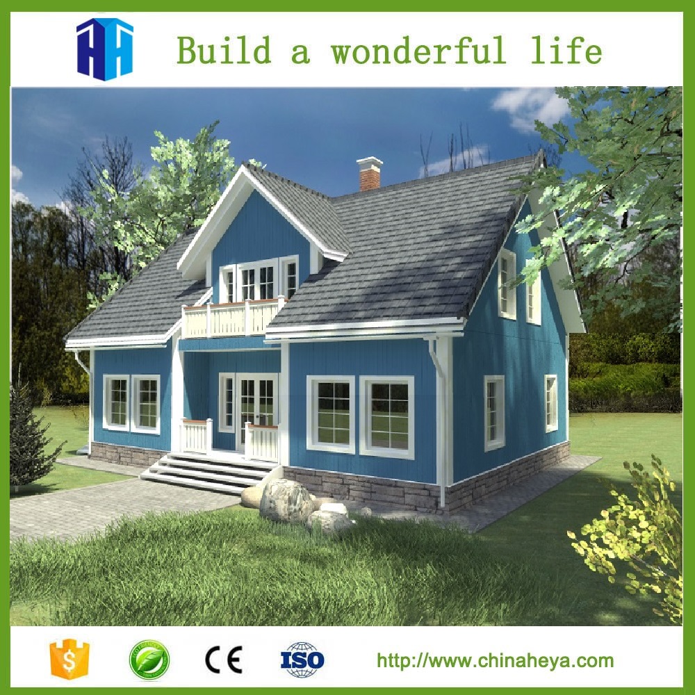 Maisons modulaires préfabriquées modernes abordables de 2 étages à vendre avec des couleurs de variété