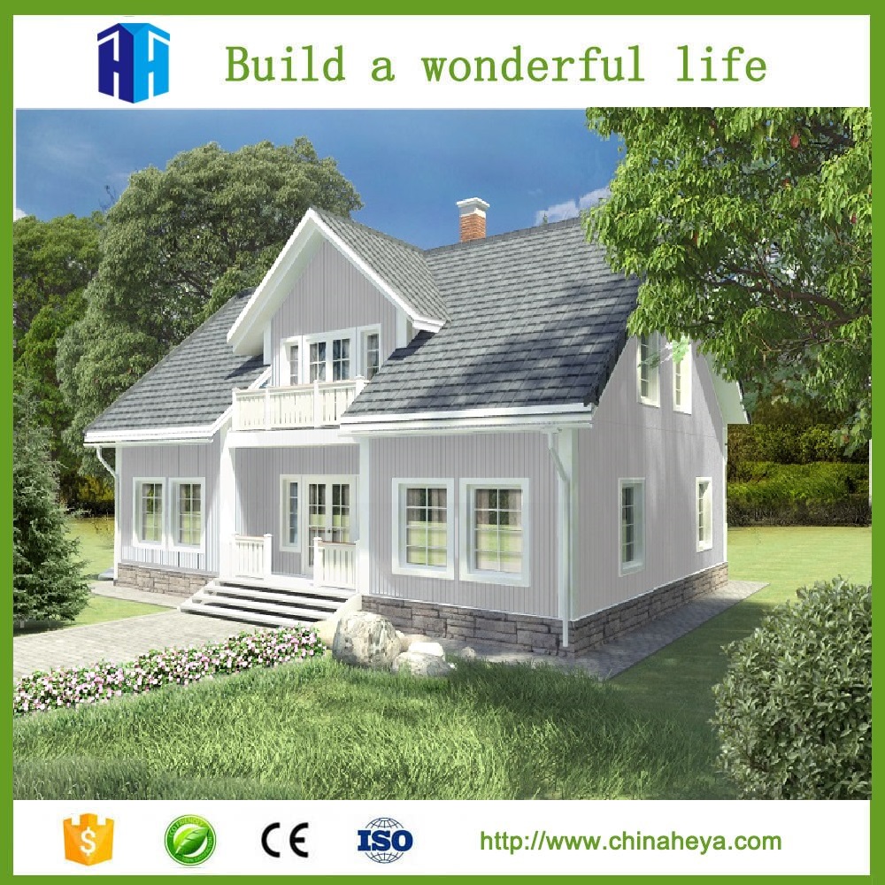 Erschwingliche moderne vorgefertigte modulare 2-stöckige Häuser zum Verkauf mit verschiedenen Farben