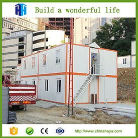 assembly prefab container dormitory house for building site