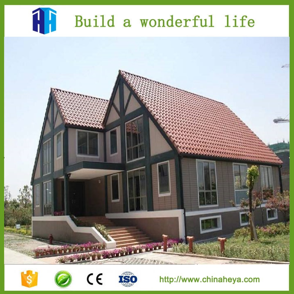 new product ideas in modern prefabricated building ready light steel structure house villa home decoration