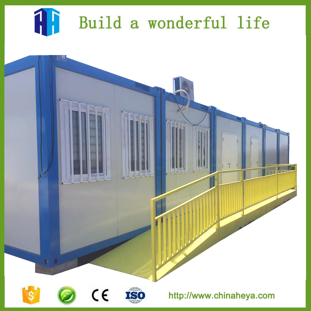Prefab Panel House Container Dormitory Worker Camp For Train Station And Airport Construction