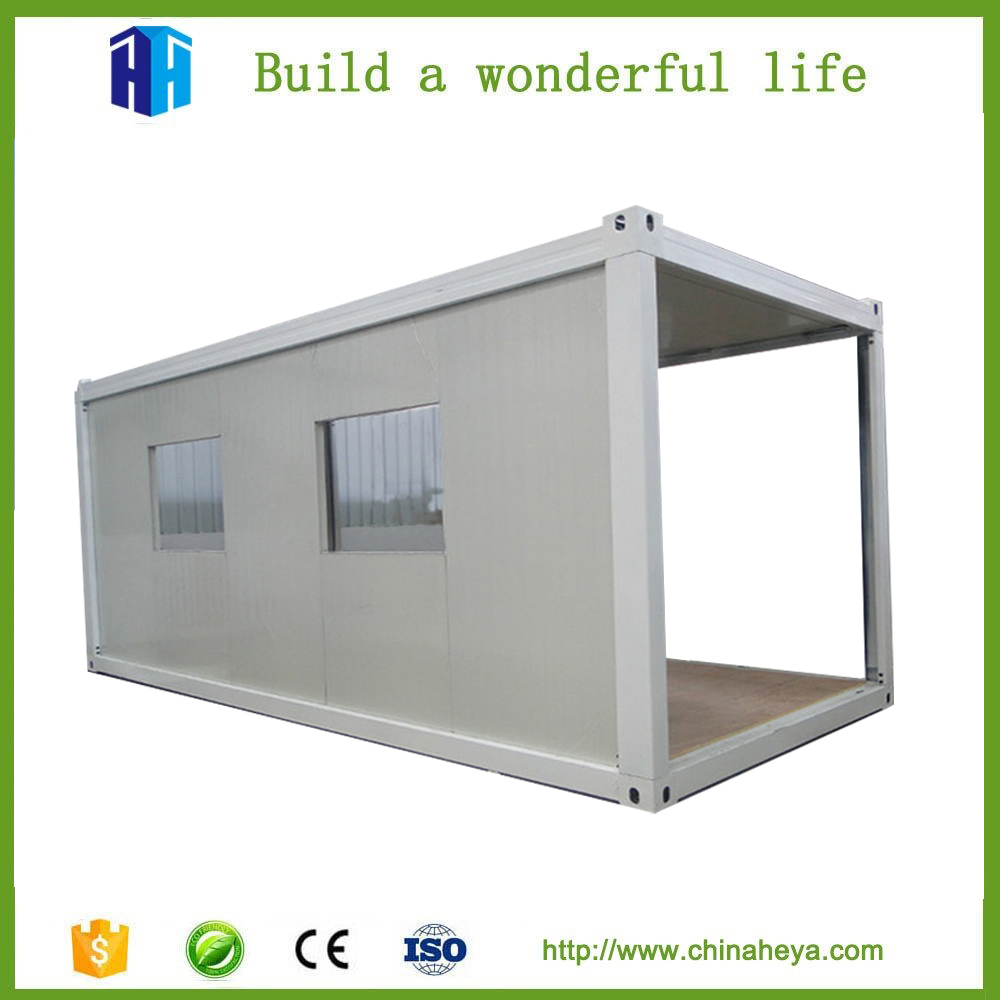 prefab sandwich panel steel framed living container house design