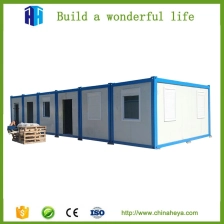China Casa de contêiner pré-fabricada de 20 pés e 40 pés de construção rápida pronta fabricante