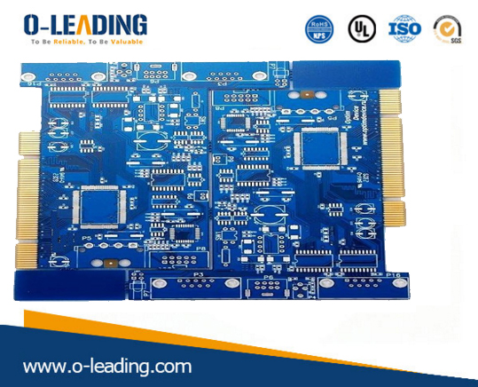 10L HDI board with gold finger,Impecance control, base copper 2OZ, 2.0mm board thickness, Apply for consumer electronic