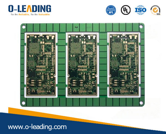 12-layered HDI PCB with Gold Finished, Suitable for Industry Control