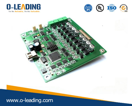Hi-Tech Multilayer Circuit Boards with components assembly,8layer PCBA,Impedance control