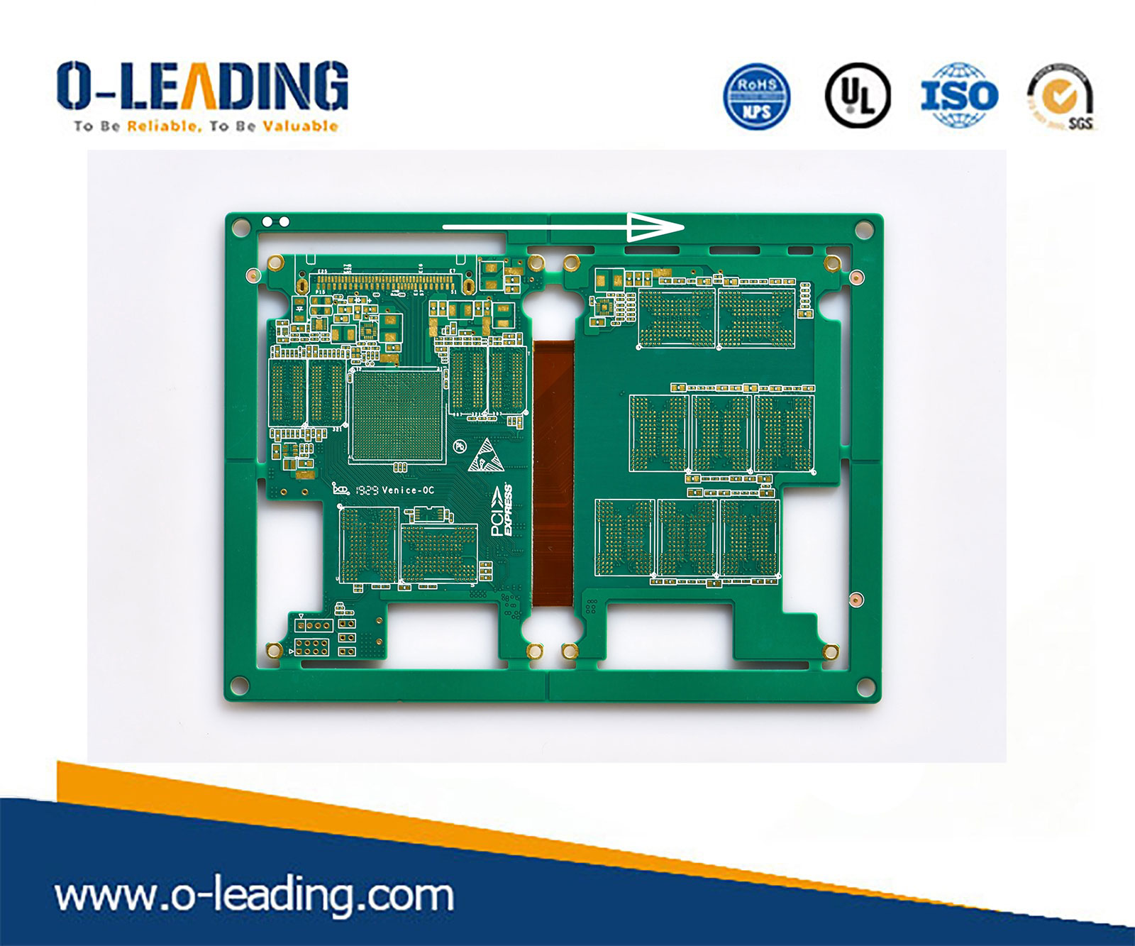 Carte PCB de cuivre épais de prix bas, technologie de carte PCB Flex-Rigid, Chine flexible de fabricant de carte PCB