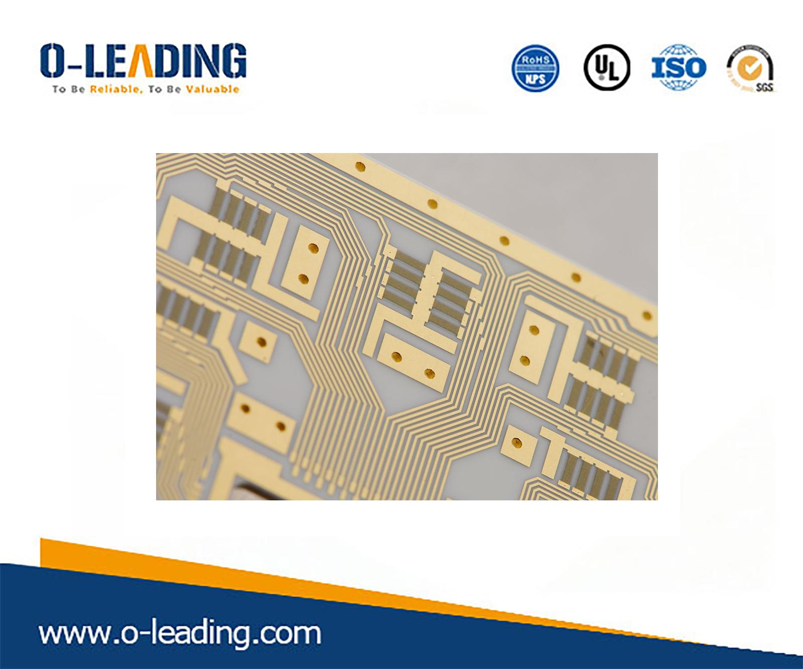 Venta al por mayor de paneles de oro, proveedor de placas de circuito impreso Flex, fabricante de PCB de cerámica china
