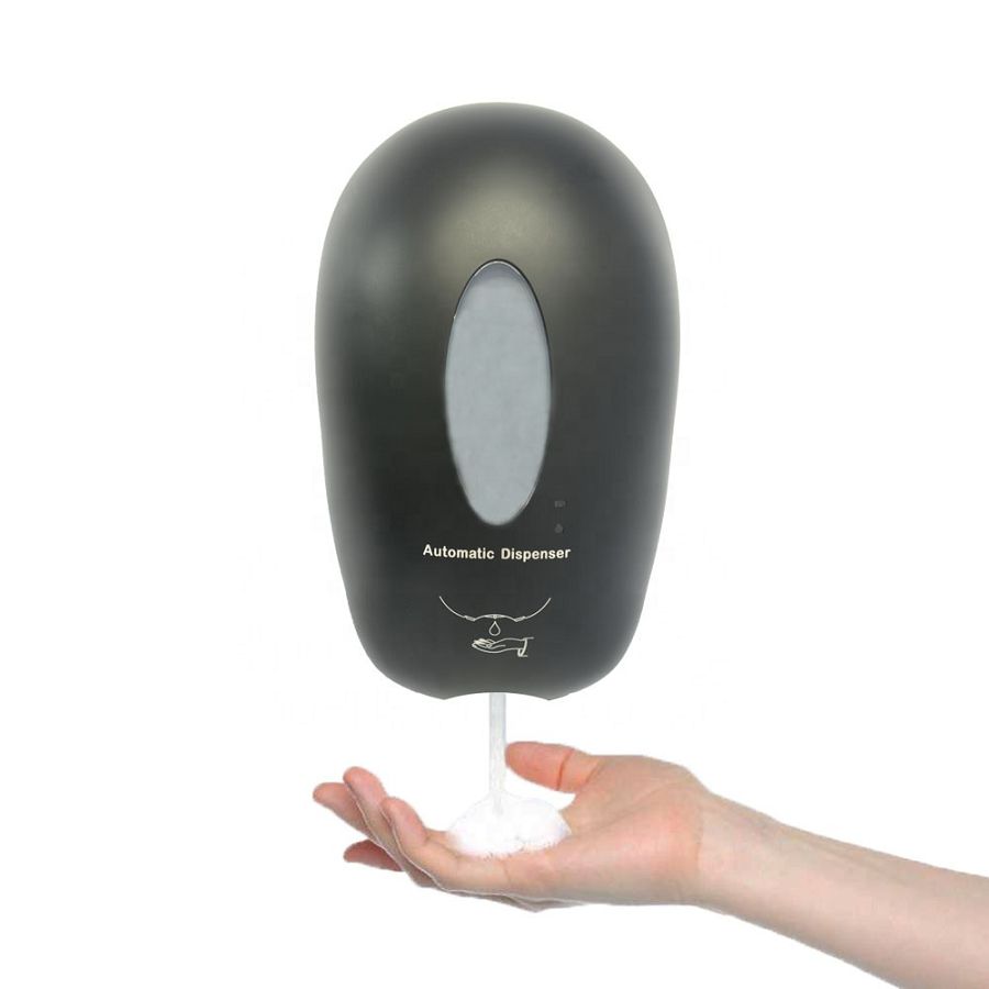 Openbare plaatsen contactloze automatische spray handdesinfecterend dispenser machine met staande