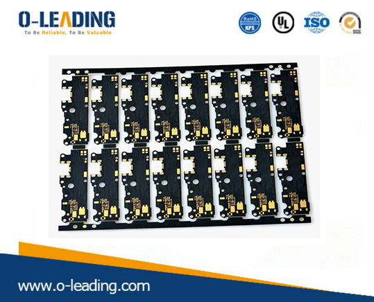 TG 170 Dünne 0,4 mm PCB 2-Lagen-Tauchvergoldete Durchgangsloch-Leiterplatte