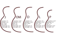 Chine Acoustic guitar body shapes explained fabricant