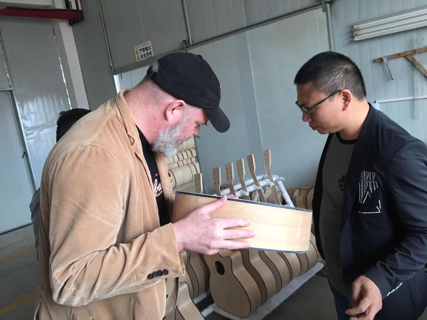 China American Friend Come to Visit Our Factory manufacturer