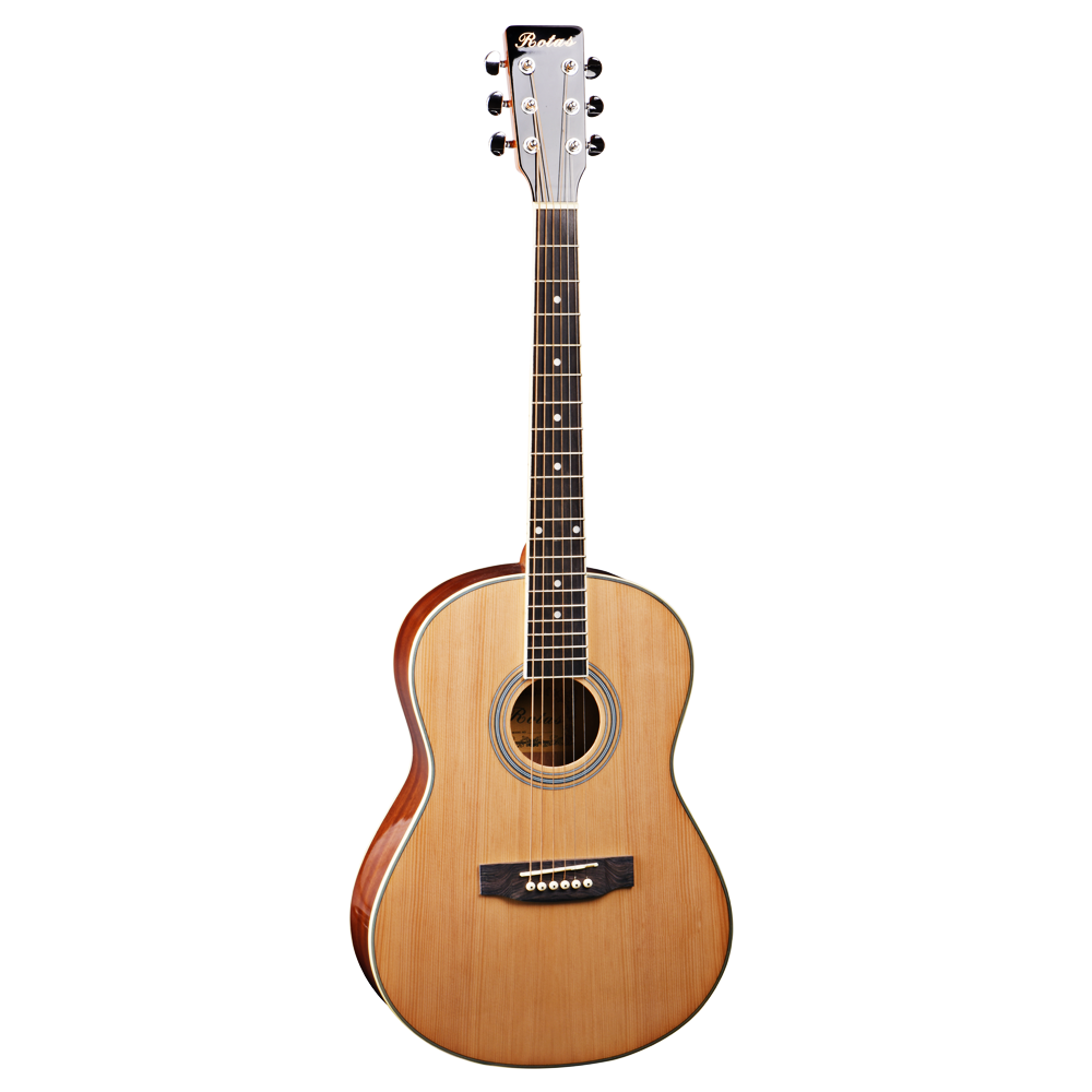 36 Inch 6 Strings Craft Wooden Natural Sunburst Guitarra acústica