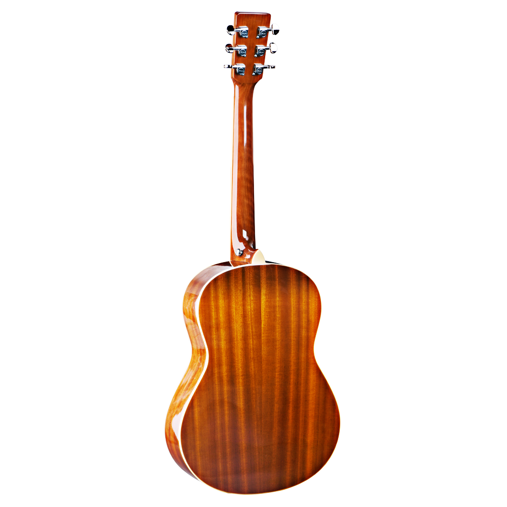 36 Inch 6 Strings Craft Wooden Natural Sunburst Guitarra acústica