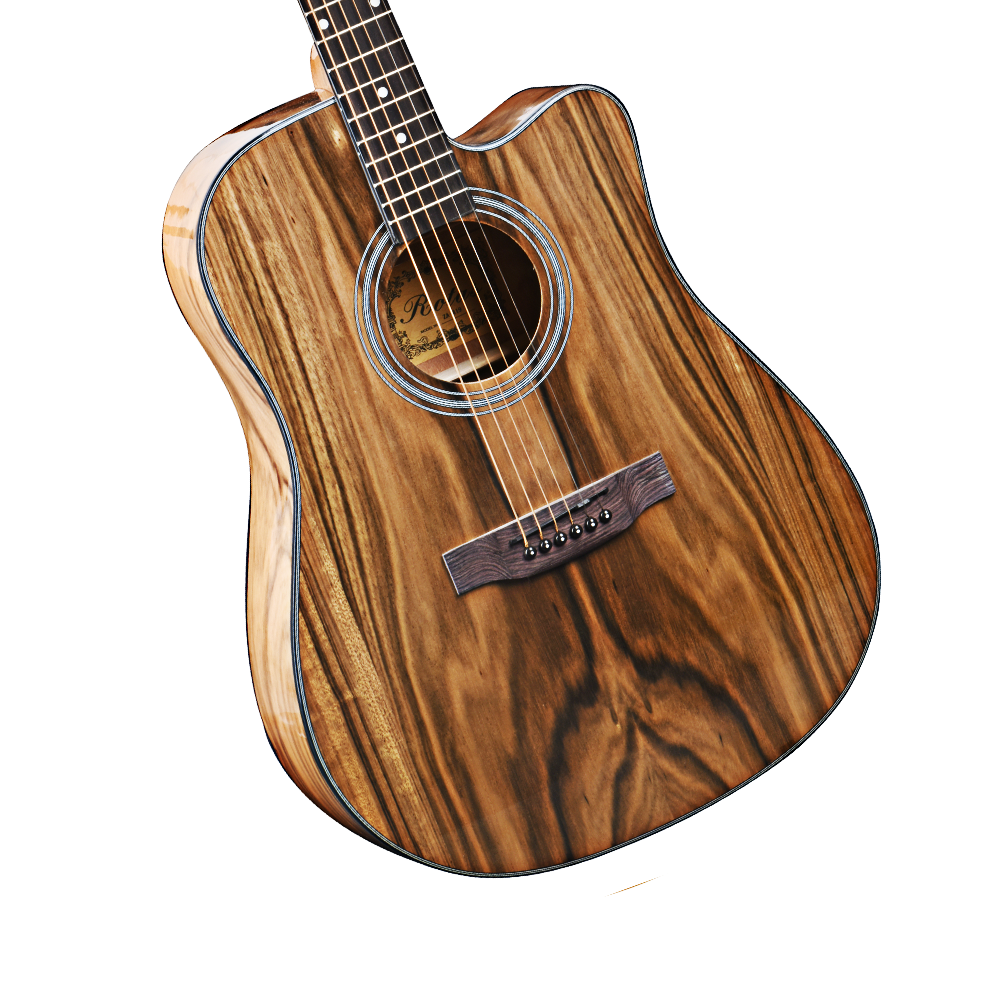 China guitarra acústica del OEM de toda la madera de Dao de 41 pulgadas para el conjunto de ZA-L415