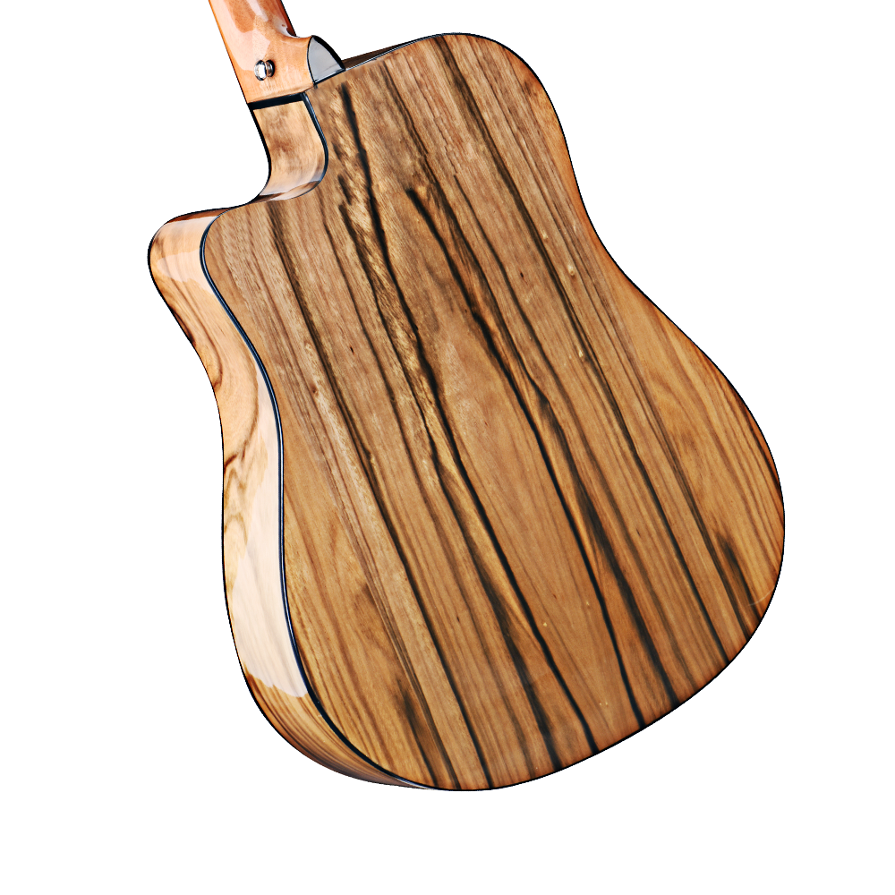 China oem akoestische gitaar van alle Dao hout van 41inch voor het geheel van ZA-L415