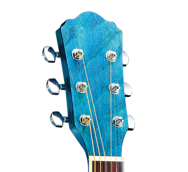 다이 캐스트 크롬 머리 기계 도매 하이 엔드 합판 어쿠스틱 기타