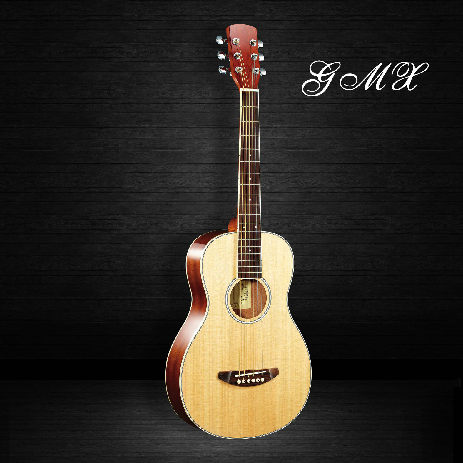 工厂生产桃花心木定制吉他最优惠的价格