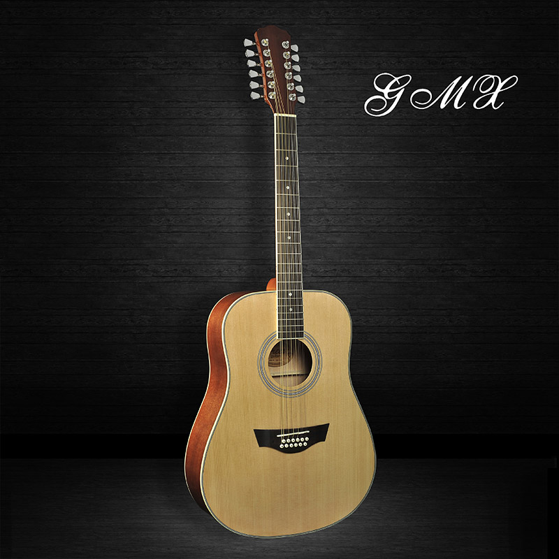 Гитарный центр 401SB Deluxed Abalone All Hard Handcraft EQ Dreadnought Acoustic Guitar