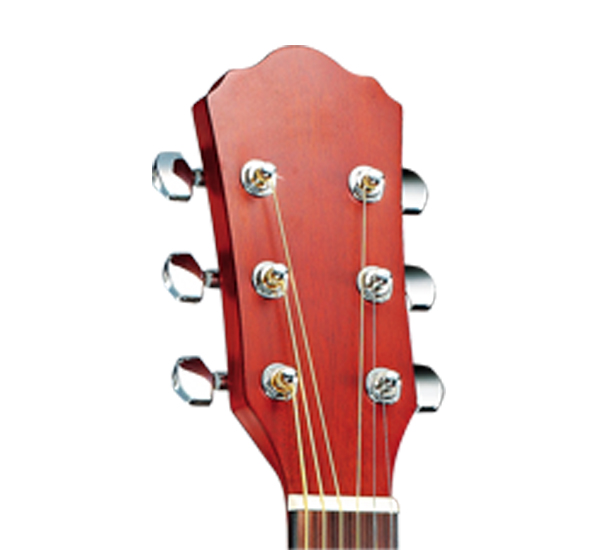Gelamineerde mahonie terug nieuwe aankomst unieke design akoestische gitaar