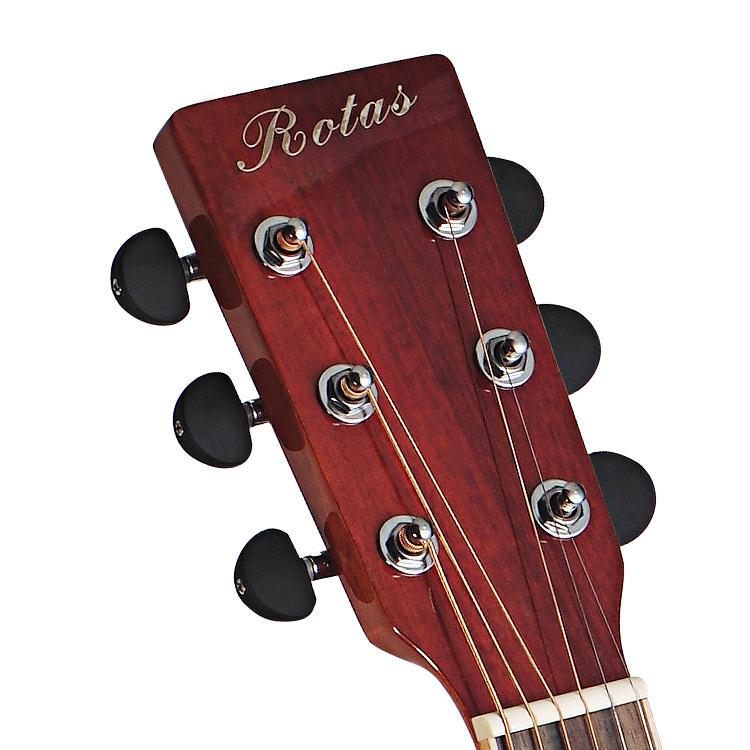 Ротационная гитара YF-418NA фабрика 41 дюйм Ель обыкновенная, сапельная акустическая гитара