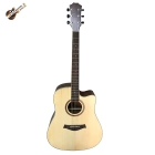 中国 Spruce Mahogany acoustic guitar ZA-S420D OEM and wholesale 41" 制造商