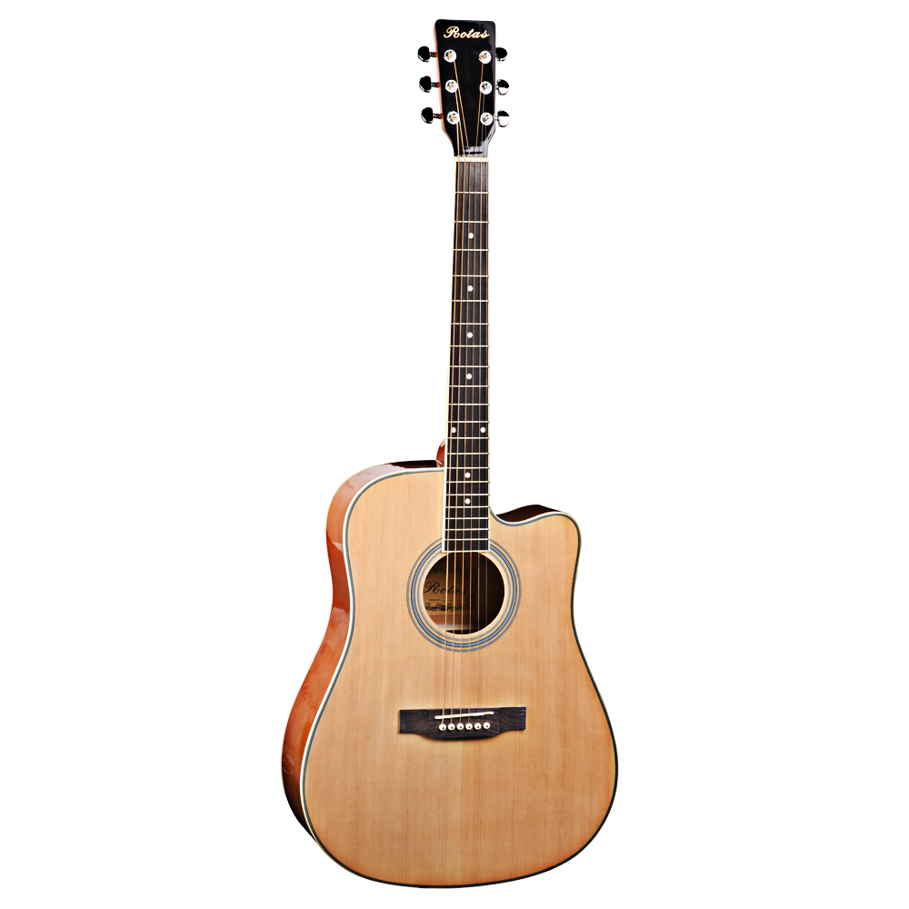 Sparrene catalpa-akoestische gitaar van ZA-L412 voor 41 inch