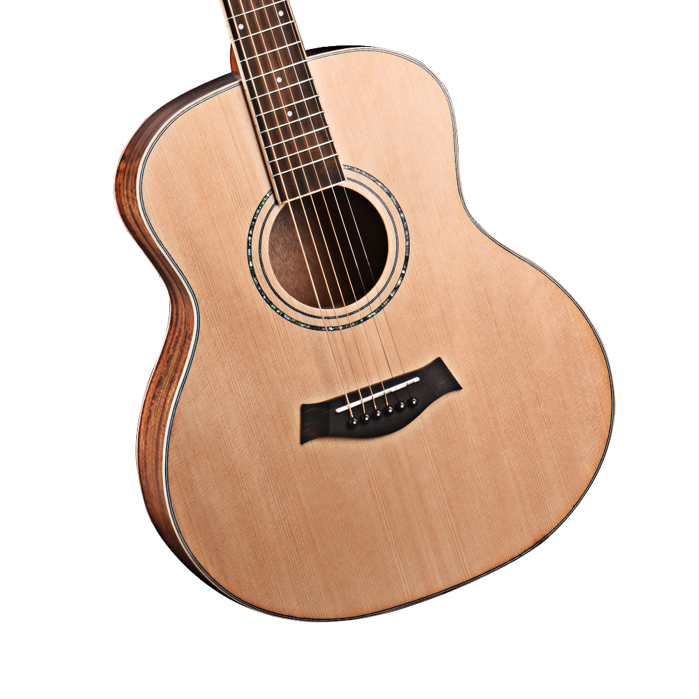 Travel guitar NAMM Show Guitar 37 inch Acoustic Guitar Handmade
