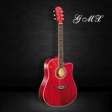 China Groothandel muzikale instrumenten akoestische multiplex gitaar goedkope prijs fabrikant