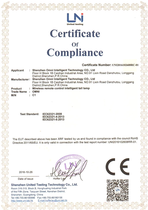 Certifications5