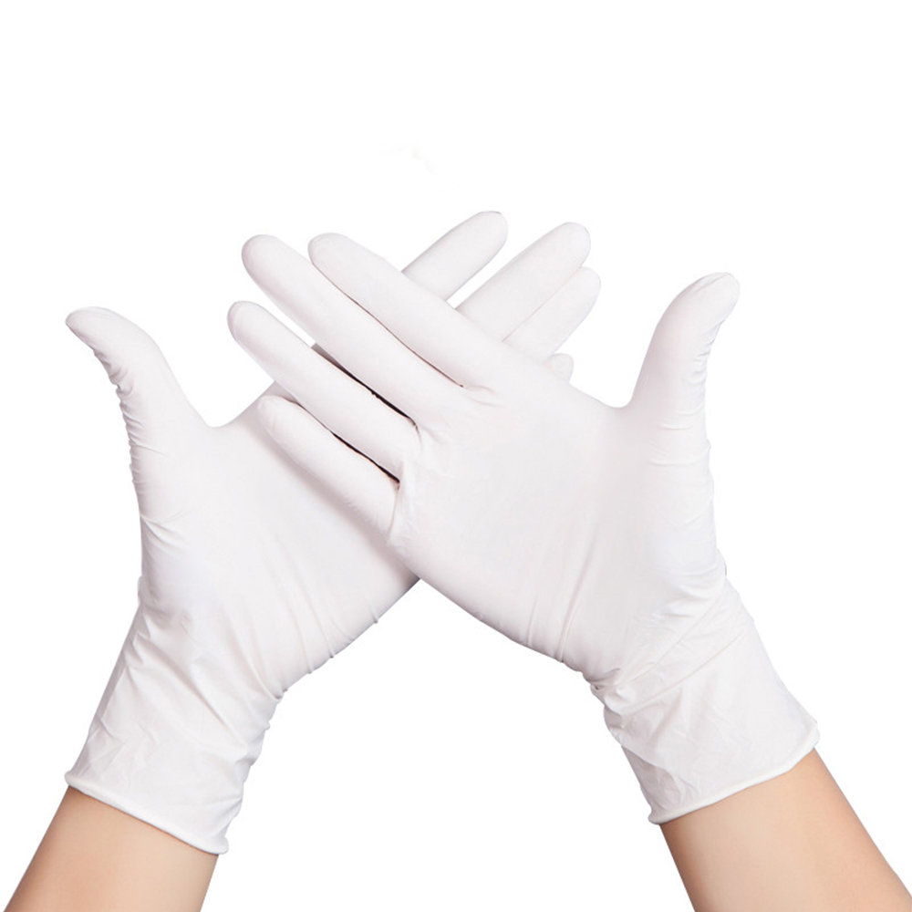 2020 New arrival fda malaysia latex powder-free disposable vinyl  latex nitrile gloves