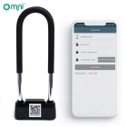 China 304 stainless steel Smart Bluetooth U-lock security lock for commercial office buildings manufacturer