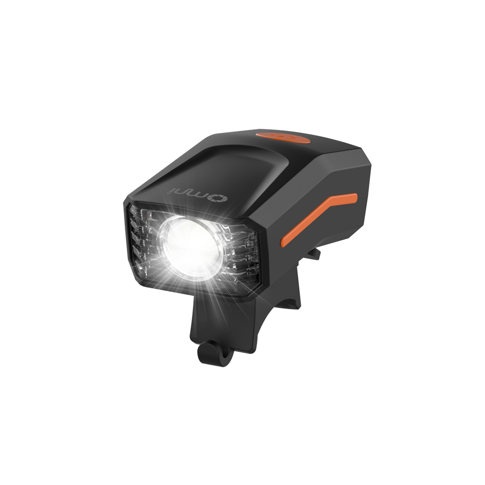 Jasny inteligentny akumulator USB o wysokiej jasności Reflektor rowerowy Podświetl przednie światło 300 lumenów