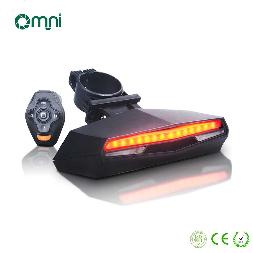 便携式可充电LED USB单车自行车灯COB尾灯自行车后灯准备发货