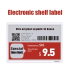中国 超市数字电子墨水价格标签电子货架标签 制造商