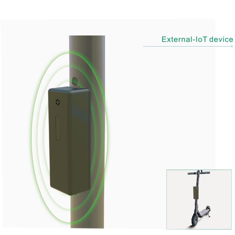 O modelo externo esperto do iOT 2G 3G 4G GPS do dispositivo de IOT para o "trotinette" alugado compartilhou "trotinette" s elétricos