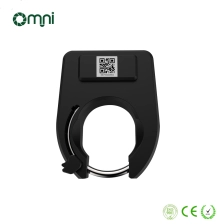China Customized Wholesale Sharing Bike Bluetooth APP GPS GPRS Smart Horseshoe Bicycle Ring Lock manufacturer