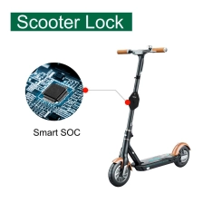 China Sharing electric scooter lock for Scan QR code unlocked scooter with gps tracking and anti theft alarm system manufacturer