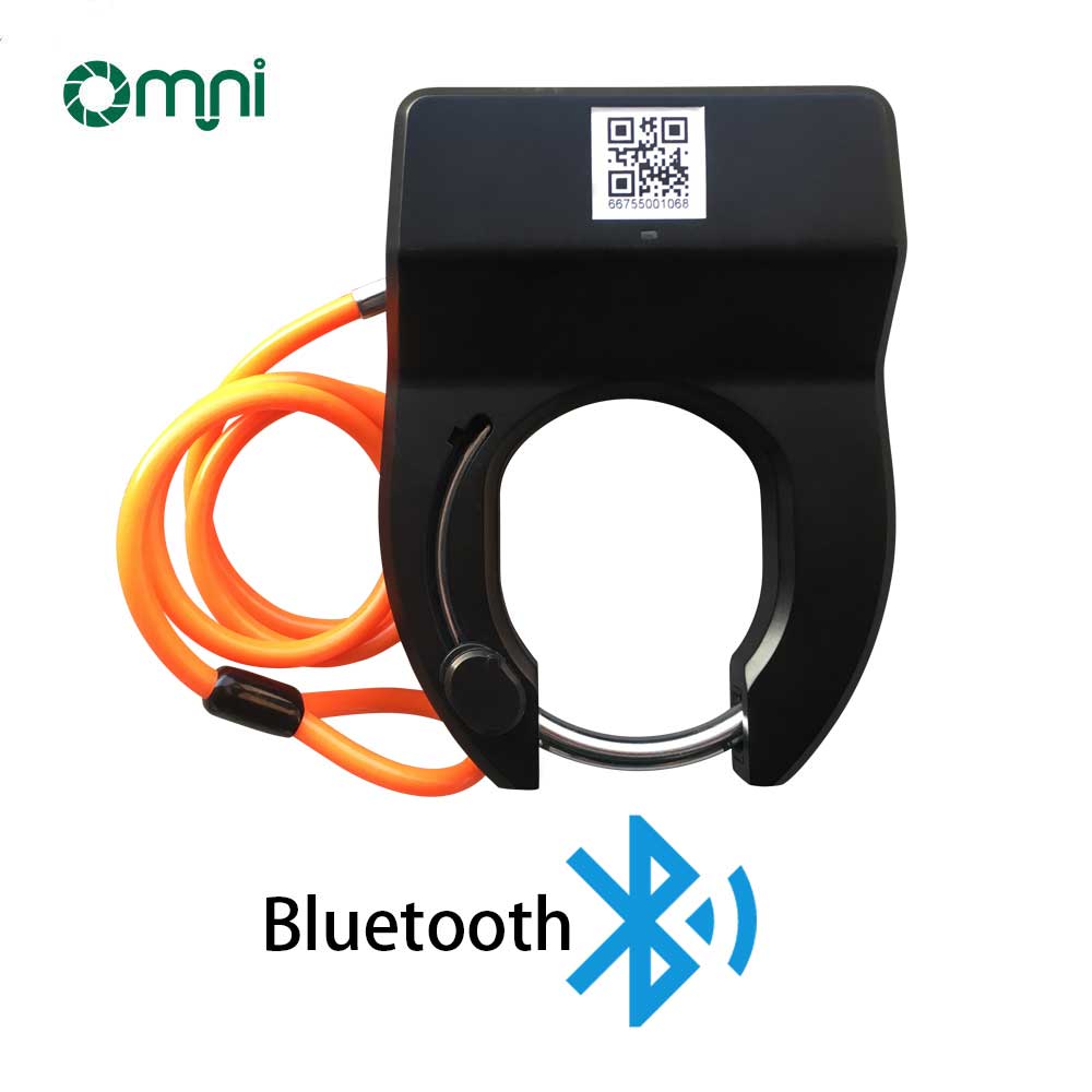 Bloqueio de ferradura inteligente com alarme de bloqueio de bicicleta Bluetooth
