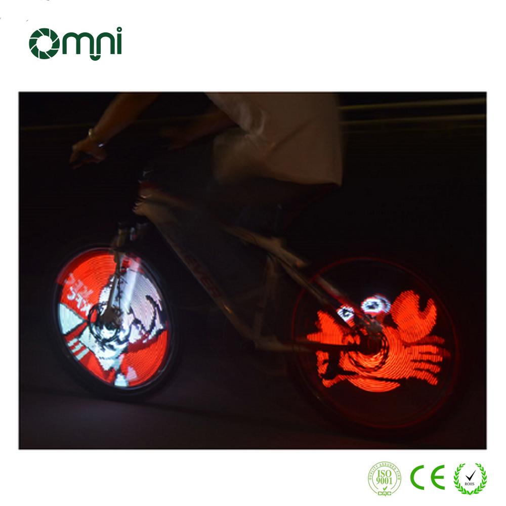 Luz de roda de bicicleta Super Cool LED