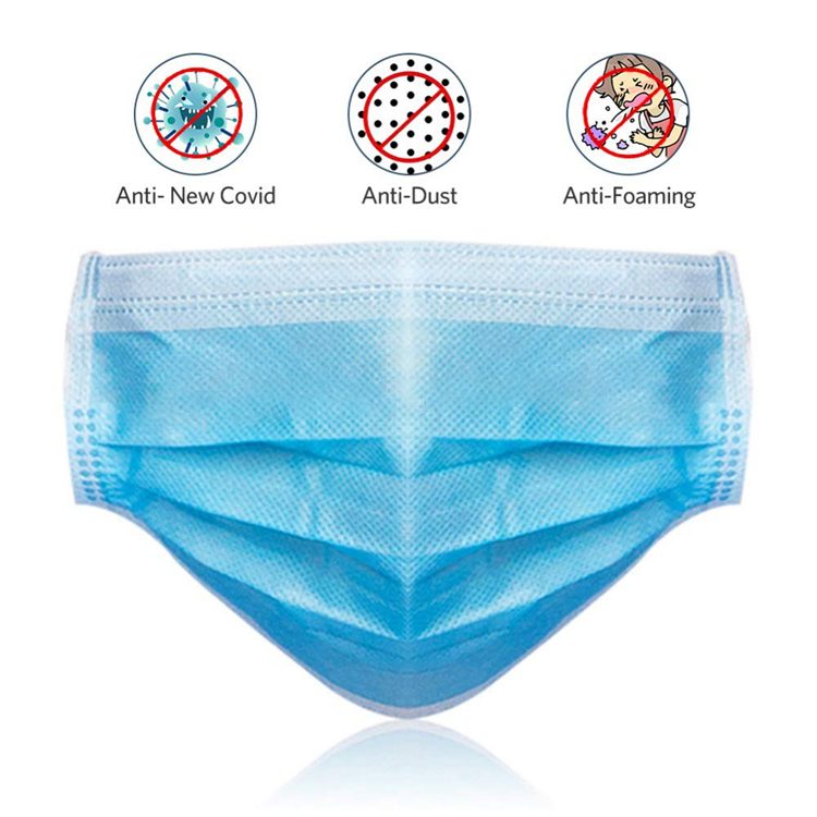 Disposable Filter Mask 3 Ply Earloop  Breathability Comfort Breathable Beauty Medical Dust Mask face mask