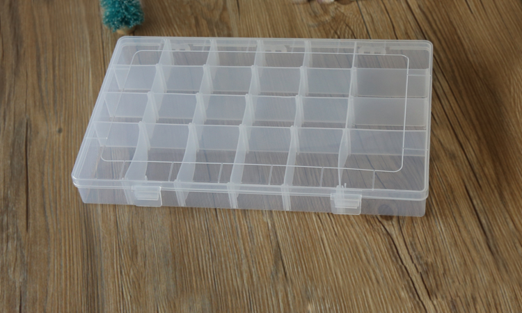 24lattice Transparent plastic storage box  BEST-R568