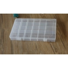 China Caixa de armazenamento de plástico transparente 24lattice BEST-R568 fabricante