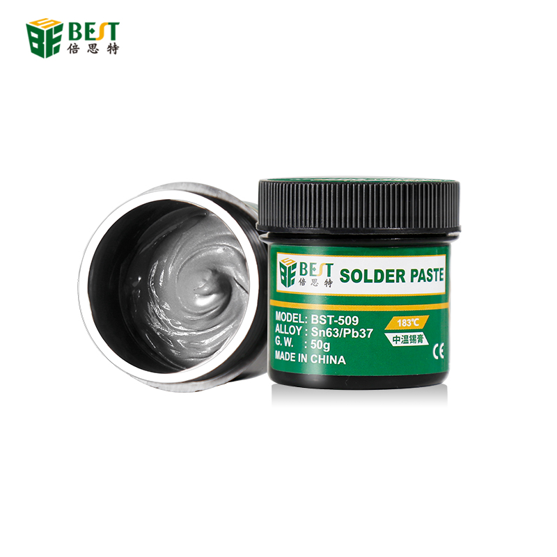 BEST-509 50g Sn63Pb37 Silver Soldering Paste Tin Solder Paste for Electronics